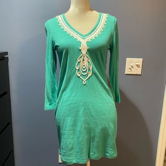 Lilly Pulitzer Dress 👗 size small ocean color - Picture 1 of 4